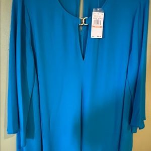 Michael Kors Handkerchief Blouse 2X